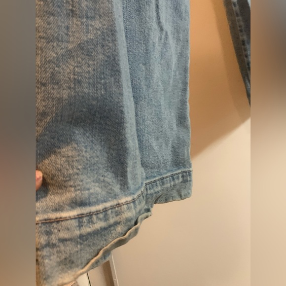 American Eagle High Stretch High Waisted Cargo Jeans 10 x-short - Picture 6 of 7